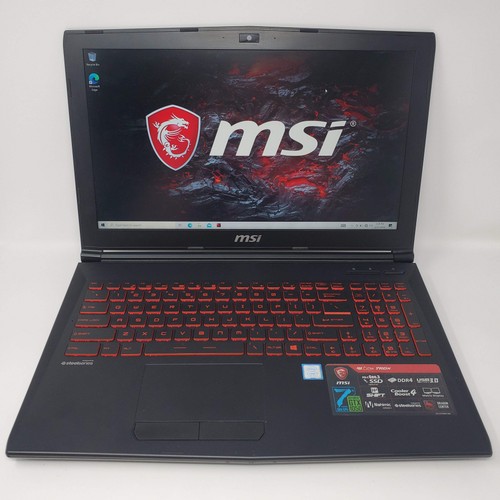 MSI GL62M MS-16J9 15.6" i7-7700HQ 2.8GHz 8GB RAM 1TB HDD 128GB SSD GeForce GTX